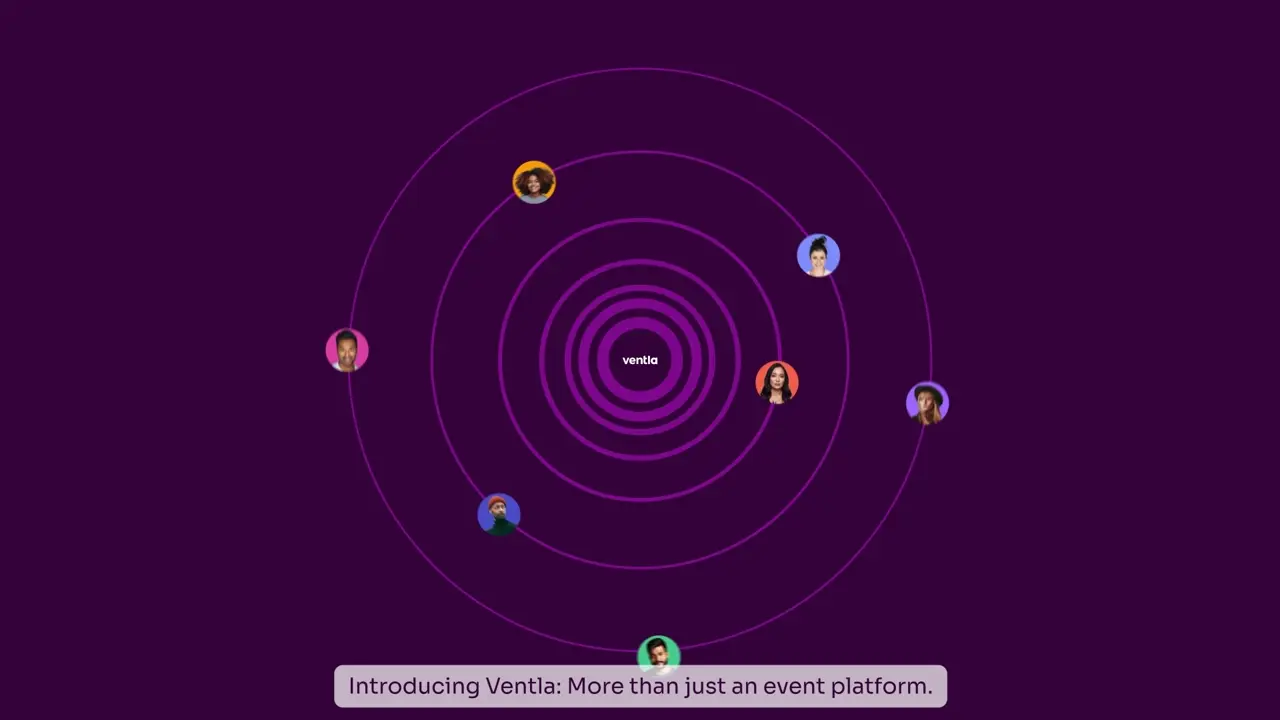 Ventla event platform screenshot